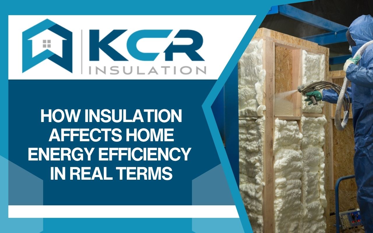 Home insulated with spray foam to reduce energy bills