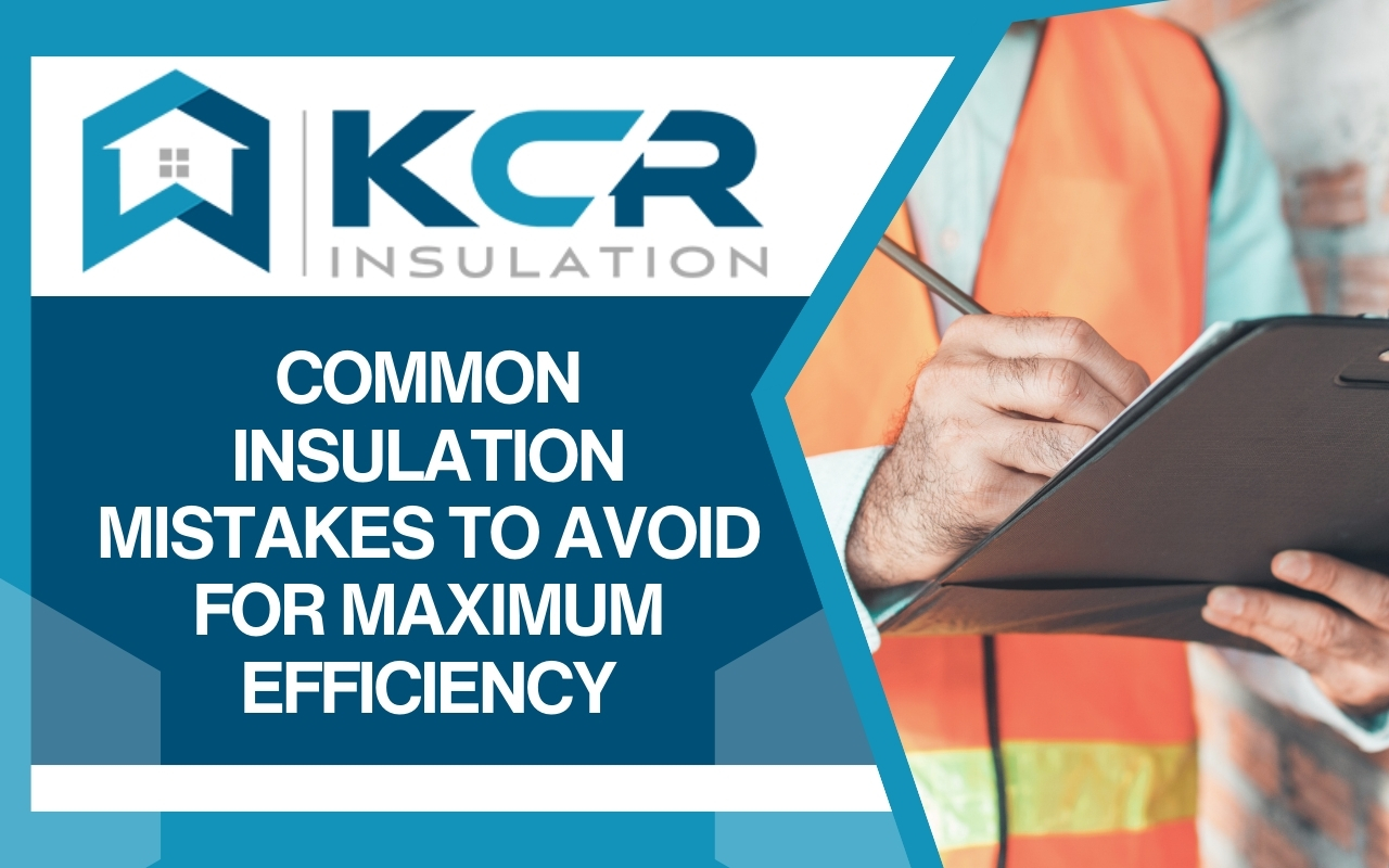 Homeowner inspecting attic insulation to avoid common mistakes