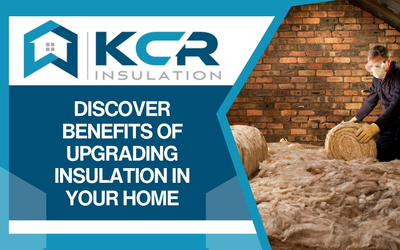 Home insulation upgrade improving energy efficiency and comfort