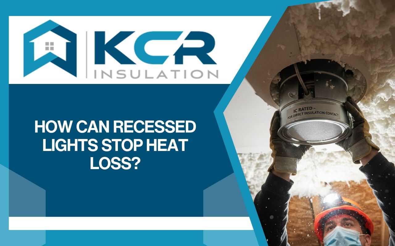 IC-rated recessed lights insulation installed in a sealed Texas attic